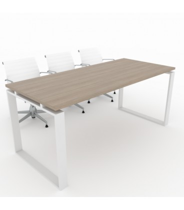 Mesa de reunión barata Ofimeet Modern ML - Materiales de calidad