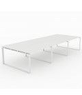 Mesa Bench Modern de 6 puestos de trabajo
