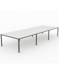 Mesa Bench Contour de 6 puestos de trabajo