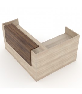 Mostrador ML con forma de L tablero bilaminado al mejor precio 2