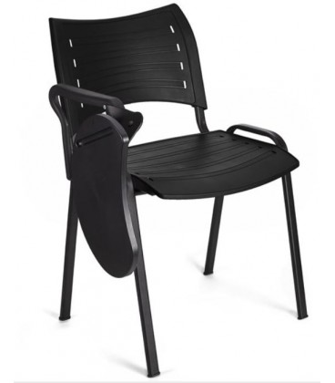 【Silla de formación polipropileno con pala de escritura BASICPOLI-PALA】