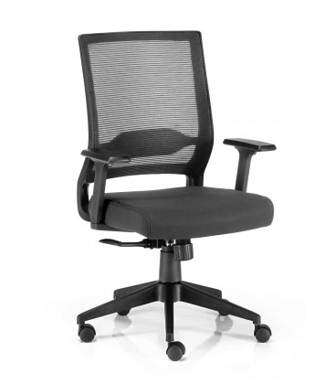 【Silla giratoria con brazos SYDARA GBN】Mejor Calidad y Precio