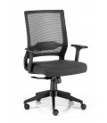 【Silla giratoria con brazos SYDARA GBN】Mejor Calidad y Precio