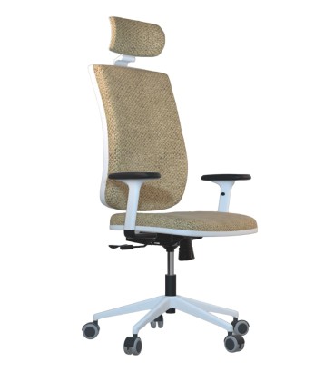 Silla de oficina, con cabezal CONNECT BROKLYN