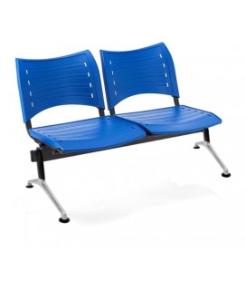 【Bancada con asiento y respaldo en polipropileno BANCADA POLI-2】 2