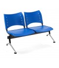 【Bancada con asiento y respaldo en polipropileno BANCADA POLI-2】