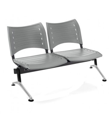 【Bancada con asiento y respaldo en polipropileno BANCADA POLI-2】