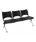 【Bancada con asiento y respaldo en polipropileno BANCADA POLI-3】