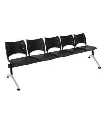 【Bancada con asiento y respaldo en polipropileno BANCADA POLI-5】