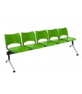 【Bancada con asiento y respaldo en polipropileno BANCADA POLI-5】