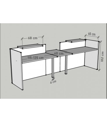 Mostrador Drome Twin DL