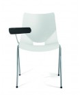 【Silla de formación polipropileno con pala de escritura SHELLPOLI-PALA】