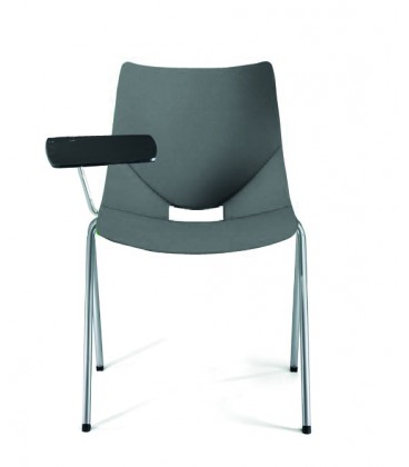 【Silla de formación polipropileno con pala de escritura SHELLPOLI-PALA】