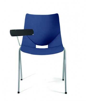 【Silla de formación polipropileno con pala de escritura SHELLPOLI-PALA】
