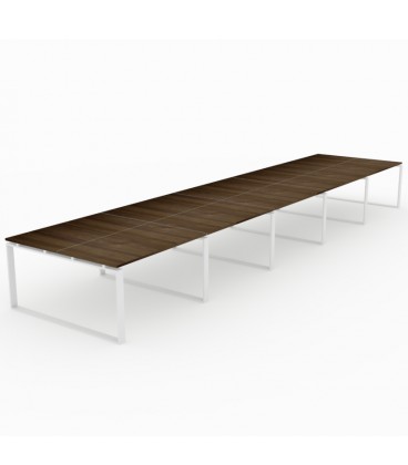 Mesa Bench Modern de 10 puestos de trabajo