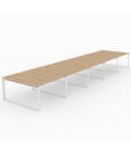 Mesa Bench Modern de 10 puestos de trabajo