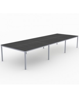 【Mesa de trabajo Bench Contour de 6 puestos】Mejor Calidad y Precio 2