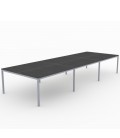 Mesa Bench Contour de 6 puestos de trabajo