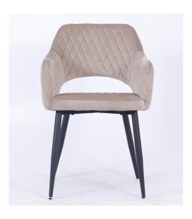 Sillón sala de espera Velvet azul  HONORIO (PACK 2 UNIDADES) 2