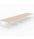 Mesa Bench Modern de 10 puestos de trabajo
