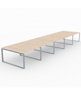 【Mesa de trabajo Bench Modern de 10 puestos ML】Mejor Calidad y Precio 2