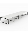 Mesa Bench Modern de 10 puestos de trabajo