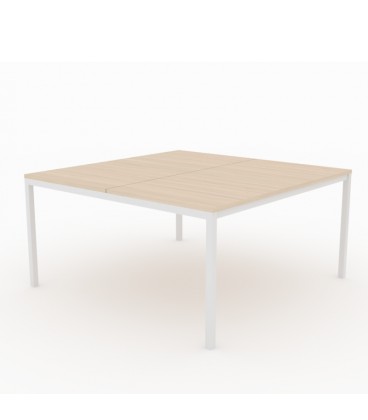 【Mesa de trabajo Bench Contour de 2 puestos】Mejor Calidad y Precio