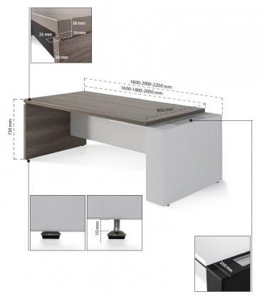 Mesa para despacho GAMA-2