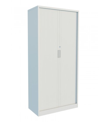 Armario metálico alto, puertas persiana, AUSTIN