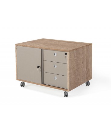 Mueble auxiliar con ruedas, serie GAMA