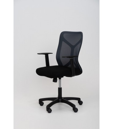 Silla giratoria de oficina GEMMA BLACK