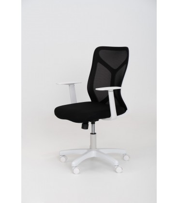 Silla giratoria de oficina GEMMA WHITE