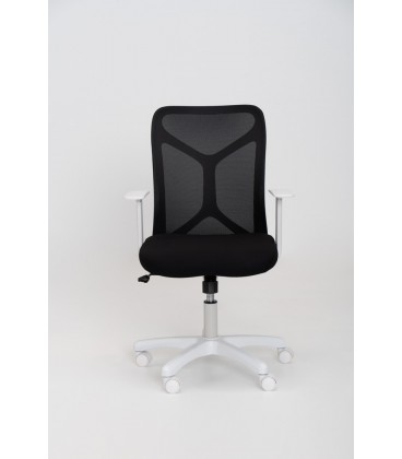 Silla giratoria de oficina GEMMA WHITE