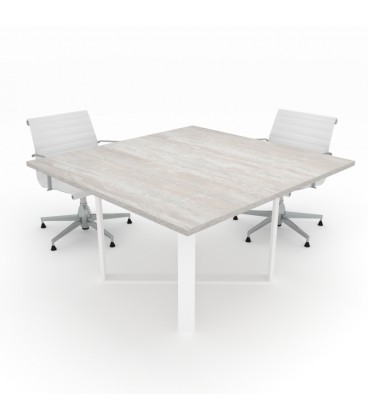 【Mesa de reunión Ofimeet Square SY】Mejor Calidad y Precio