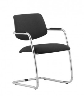▷ Comprar Silla Confidente con Brazos, Respaldo y Asiento Tapizado