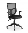 【Silla giratoria con brazos fijos RIOMAR GN】Mejor Calidad y Precio
