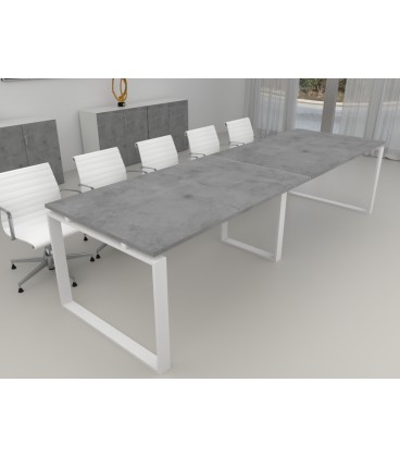 Mesa de reunión Ofimeet Modern SY - Elige tamaño y color para tu mesa