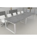 Mesa de reunión Ofimeet Modern SY - Elige tamaño y color para tu mesa
