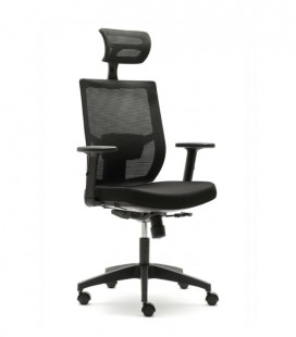 Silla giratoria de respaldo alto PISA