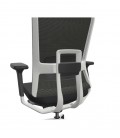 Silla de oficina, estructura blanca, TNK FLEX