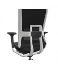 Silla de dirección, estructura blanca, TNK FLEX