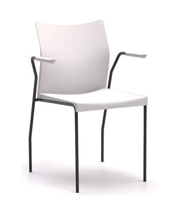 Silla de polipropileno SOBEK CON BRAZOS