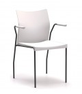 Silla de polipropileno SOBEK CON BRAZOS