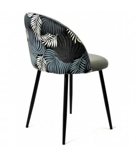 Silla tapizada terciopelo FLORAL VELVET 2