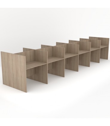 Call Center Box Doble 12 puestos