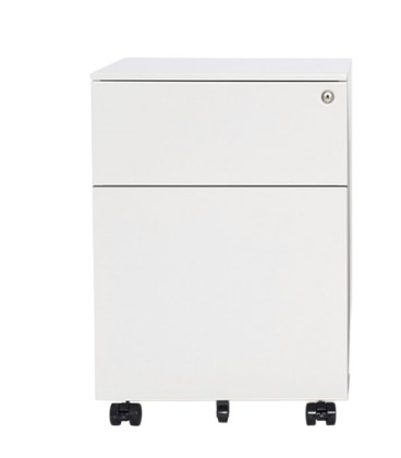 【Buck rodante, metálico de 2 cajones B Y P】Mejor Precio