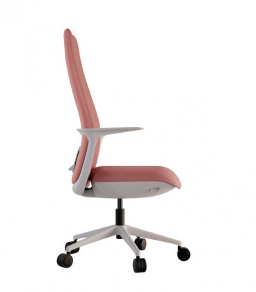 Sillón de dirección LEVITA WHITE