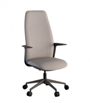 Sillón de dirección LEVITA WHITE