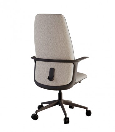 Sillón de dirección LEVITA WHITE