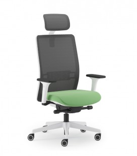 Silla de oficina EVOS WHITE